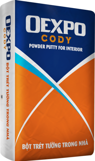 BỘT TRÉT NỘI THẤT OEXPO POWER PUTTY FOR IN